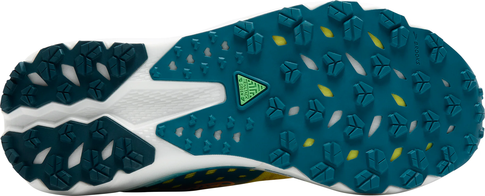 Brooks Catamount 4 Mens Trail Running Shoes - Yellow - Image 2
