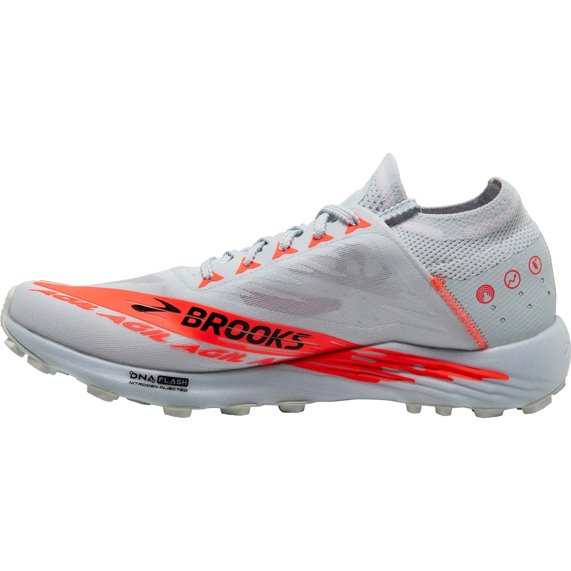 Brooks Catamount Agil Trail Running Shoes - Grey - Image 3