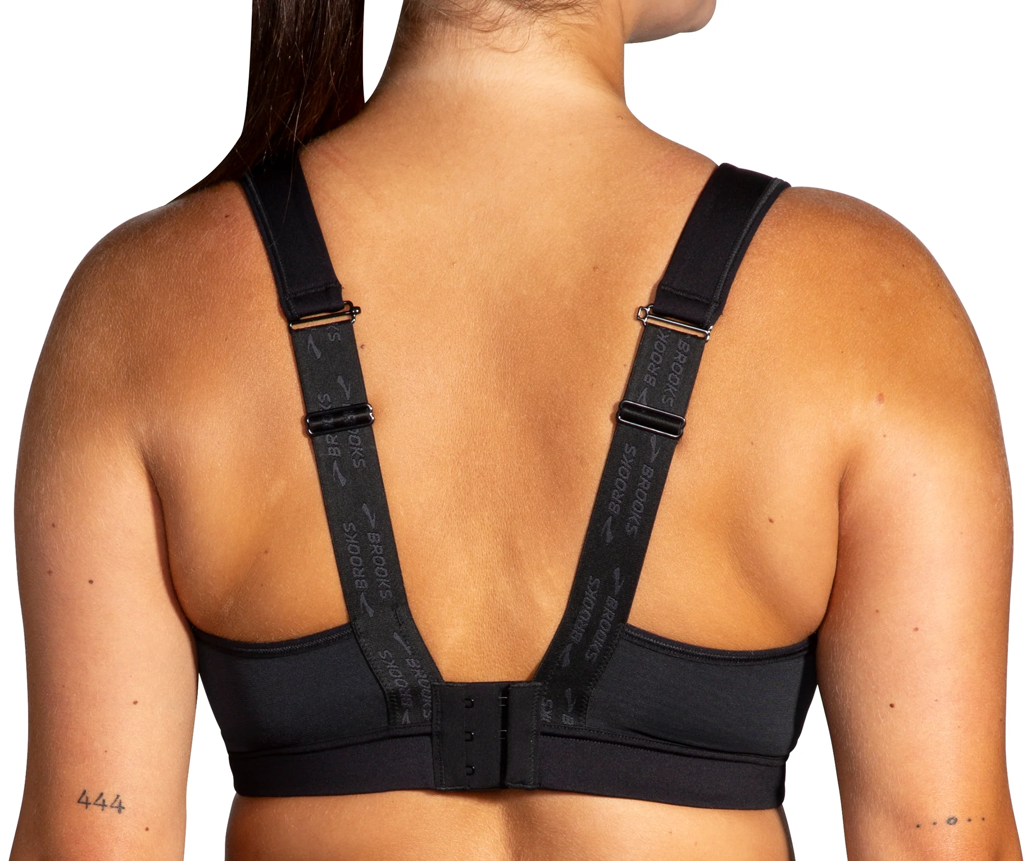 Brooks Convertible 2.0 Womens Sports Bra - Black - Image 2