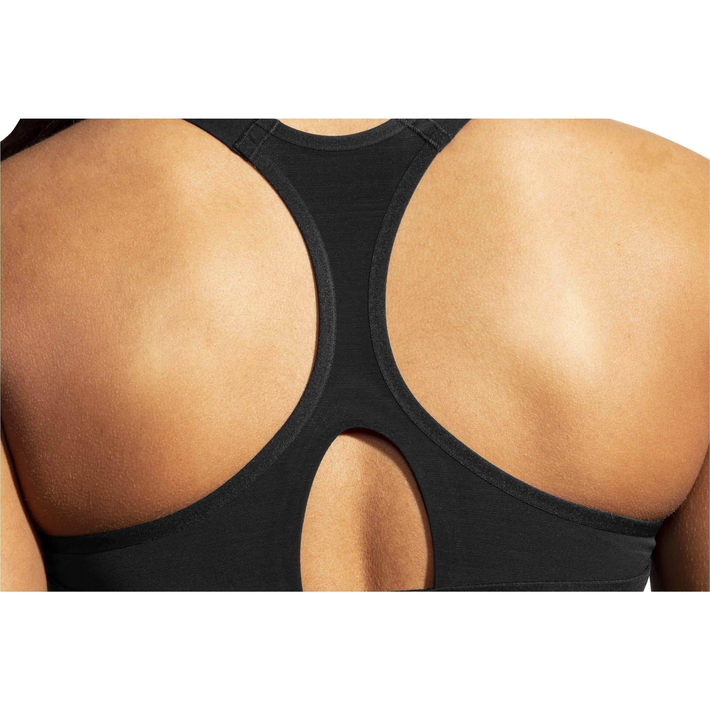 Brooks Dare Racerback Womens Sports Bra - Black - Image 3