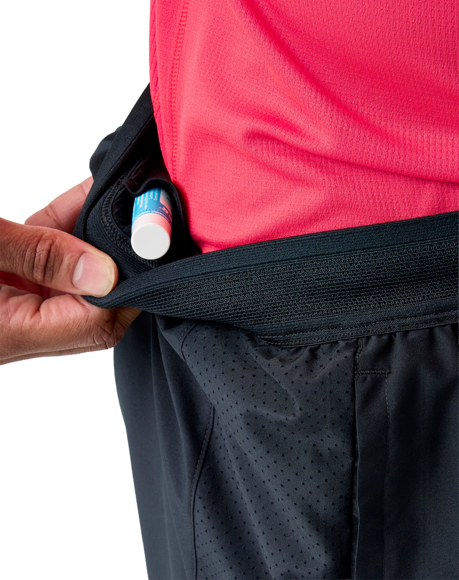 Brooks Dash 2 In 1 Mens Running Shorts - Black - Image 5
