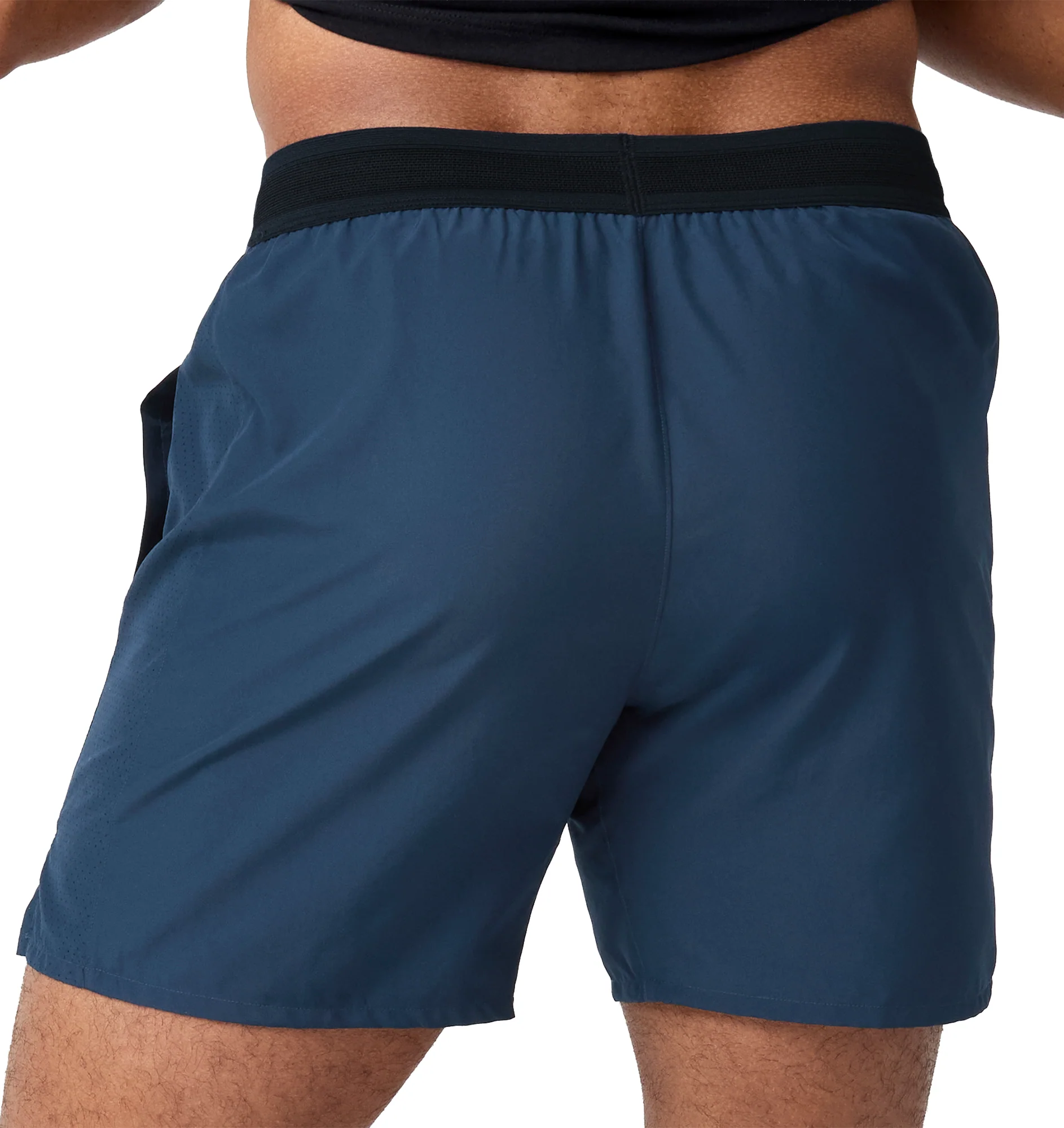 Brooks Dash 2 In 1 Mens Running Shorts - Blue - Image 2