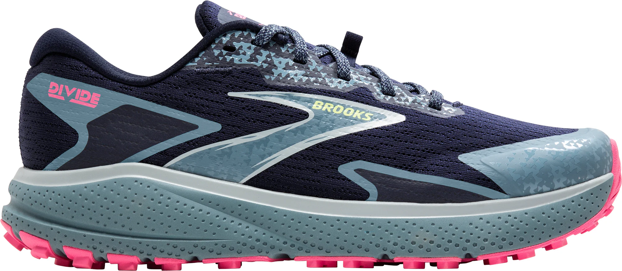 Brooks Divide 5 Womens Trail Running Shoes - Blue