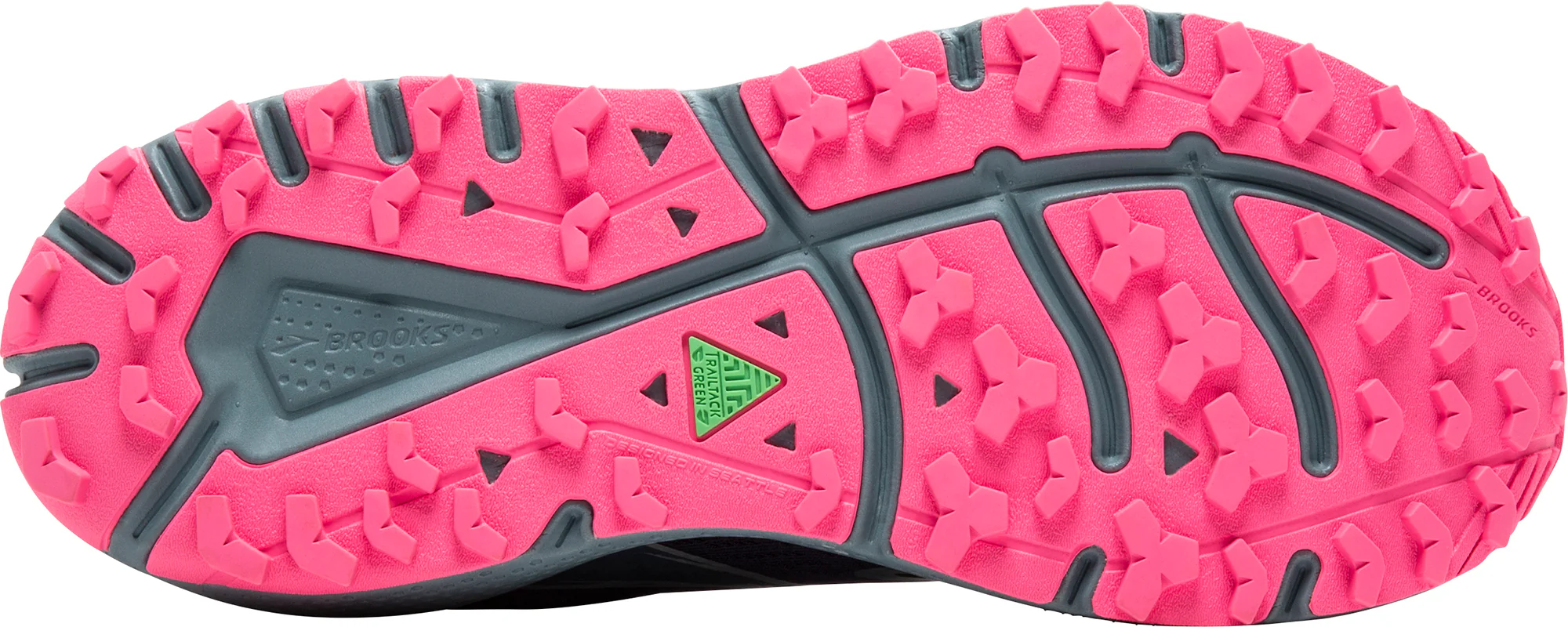 Brooks Divide 5 Womens Trail Running Shoes - Blue - Image 2