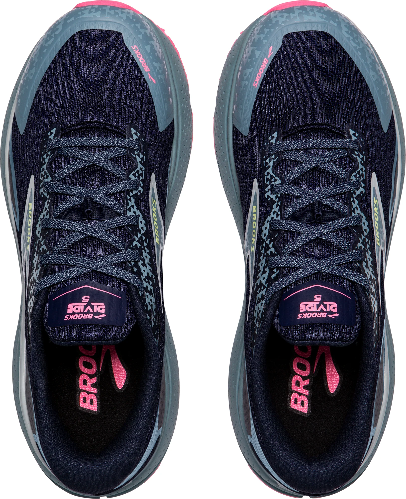 Brooks Divide 5 Womens Trail Running Shoes - Blue - Image 4