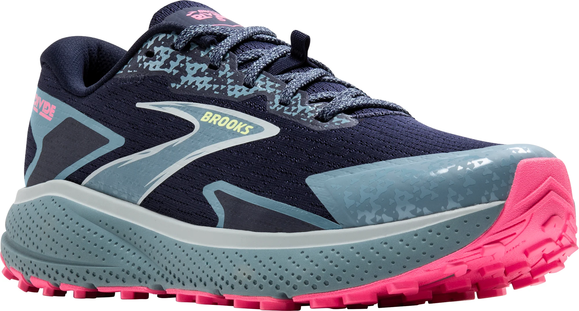 Brooks Divide 5 Womens Trail Running Shoes - Blue - Image 6