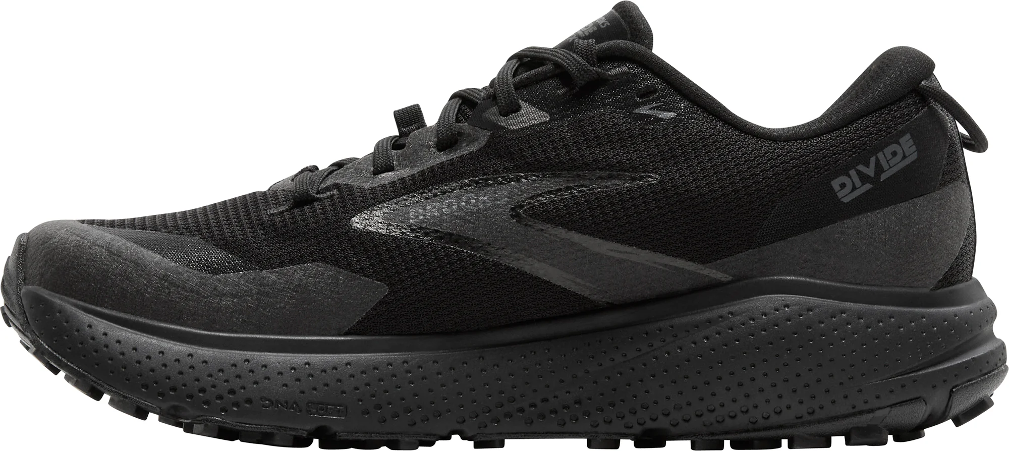 Brooks Divide 6 GORE-TEX Womens Trail Running Shoes - Black - Image 3