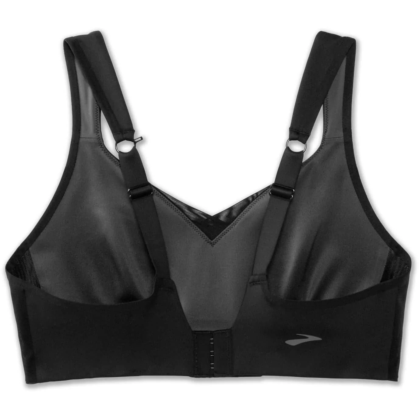 Brooks Drive Convertible Run Womens Sports Bra - Black - Image 8