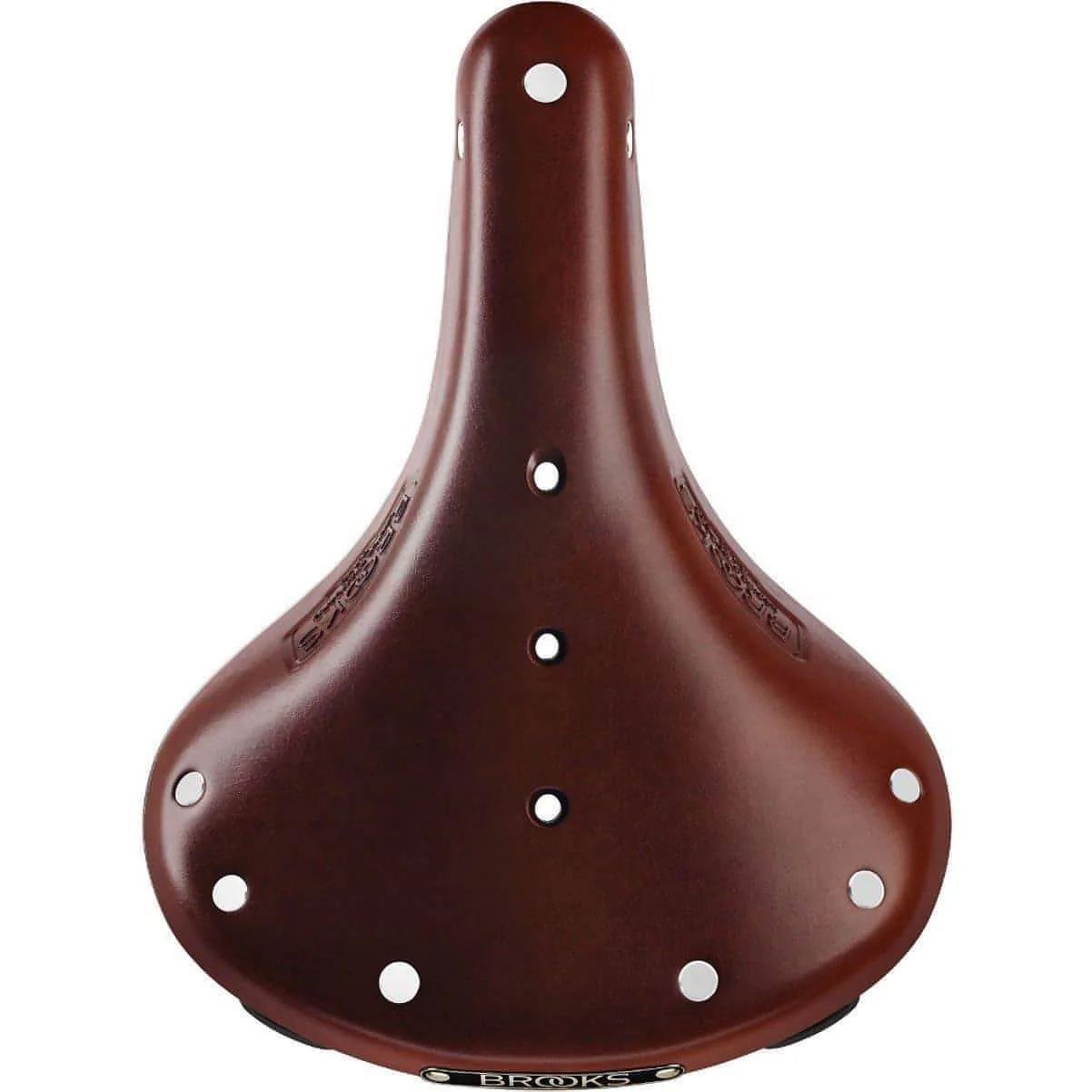 Brooks England B17 Leather Womens Short Saddle - Brown - Image 3