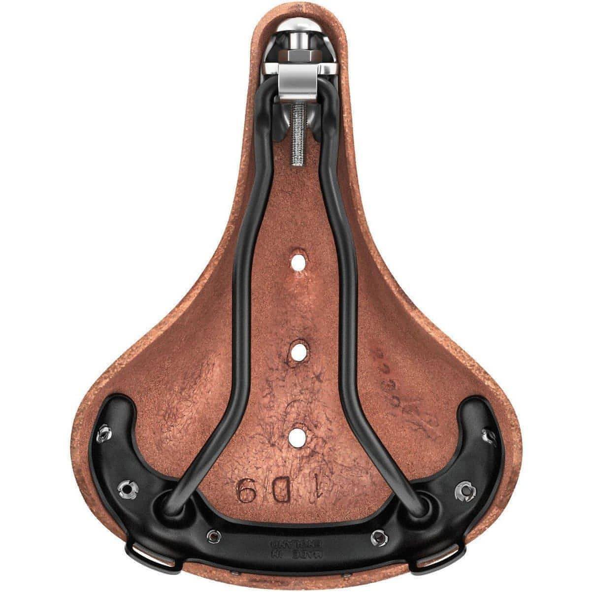 Brooks England B17 Leather Womens Short Saddle - Brown - Image 5