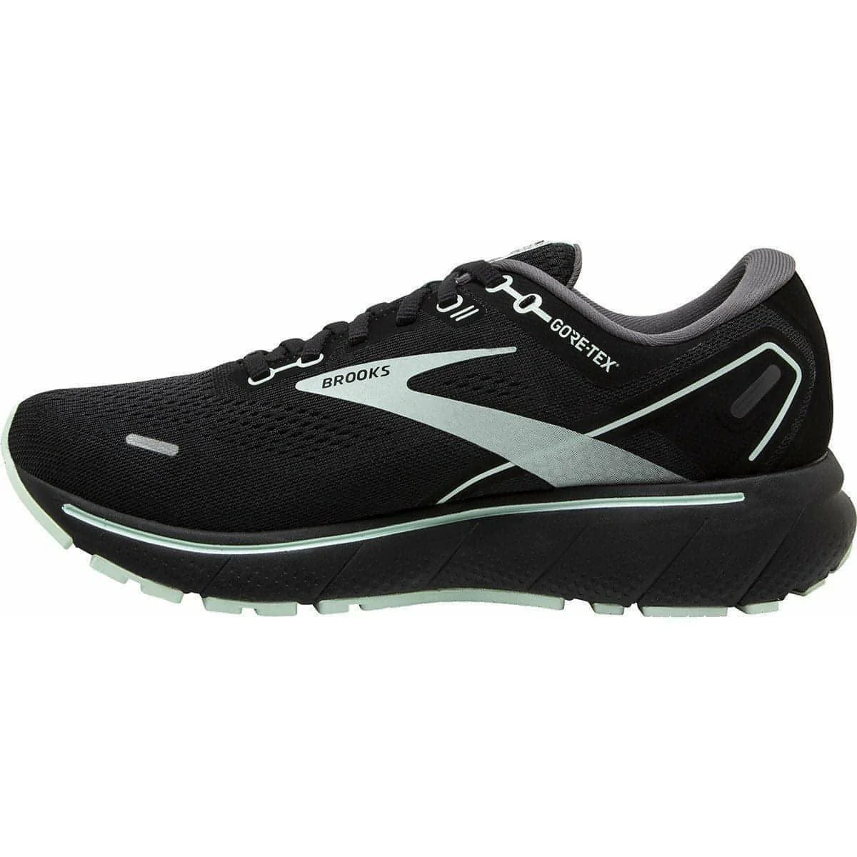 Brooks Ghost 14 GORE-TEX Womens Running Shoes - Black - Image 3
