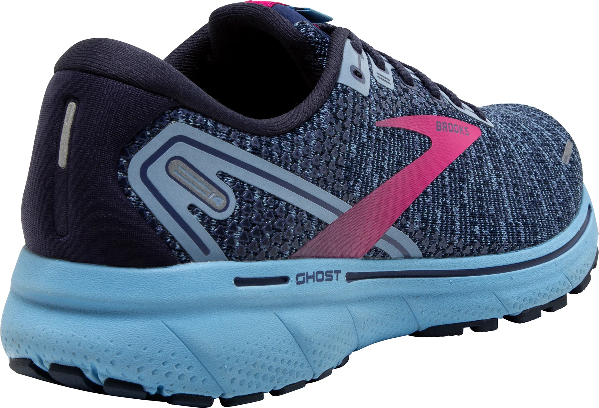 Brooks Ghost 14 Womens Running Shoes - Blue - Image 5