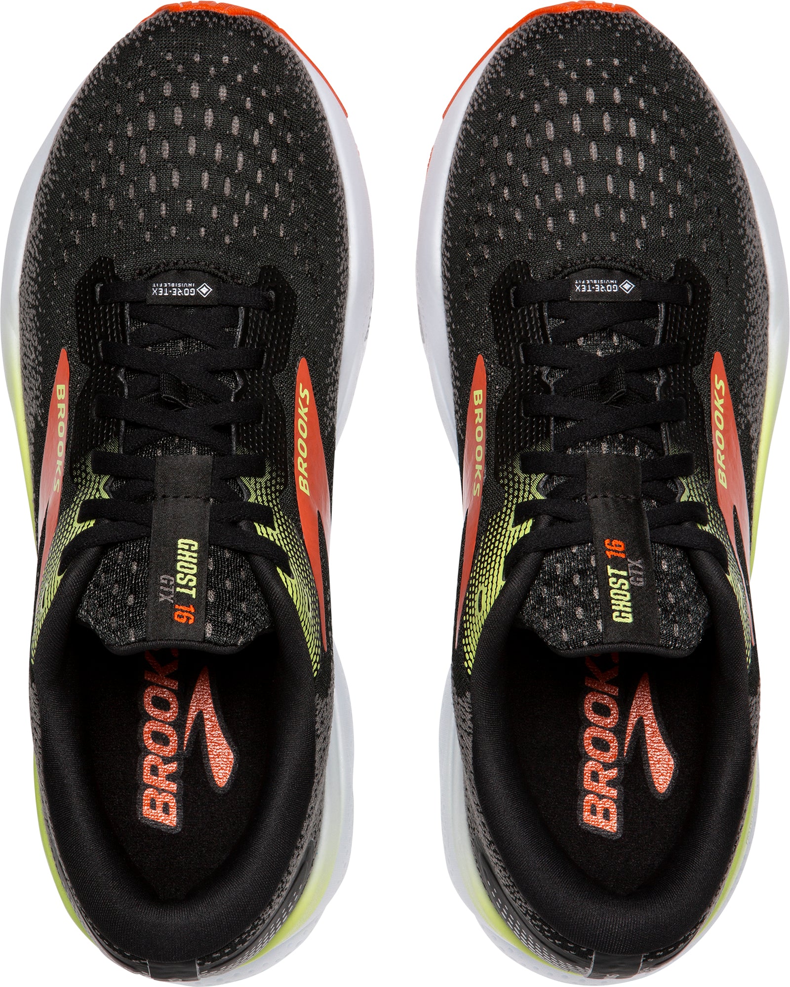 Brooks Ghost 16 GORE-TEX Mens Running Shoes - Black - Image 4