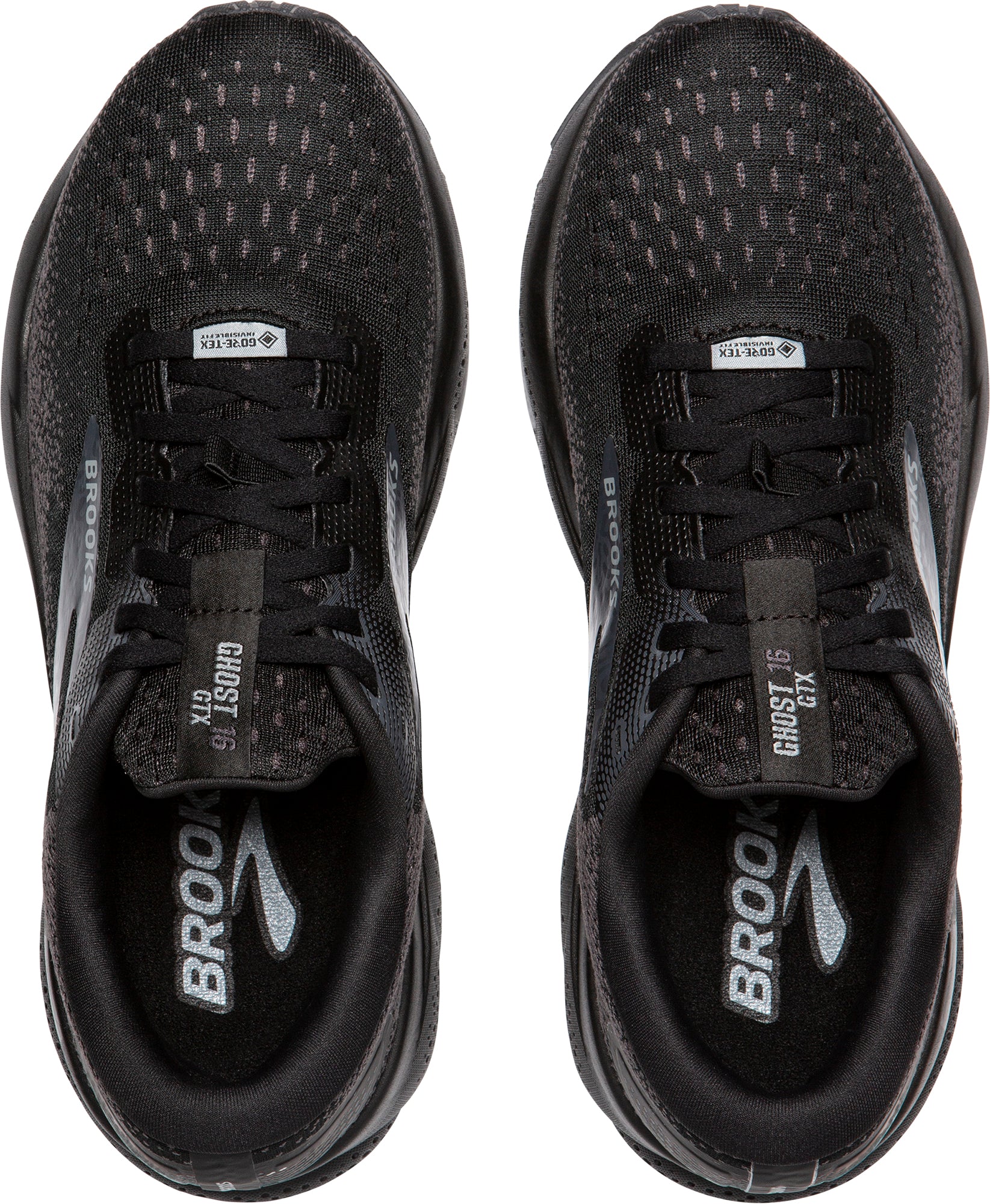 Brooks Ghost 16 GORE-TEX Womens Running Shoes - Black - Image 4