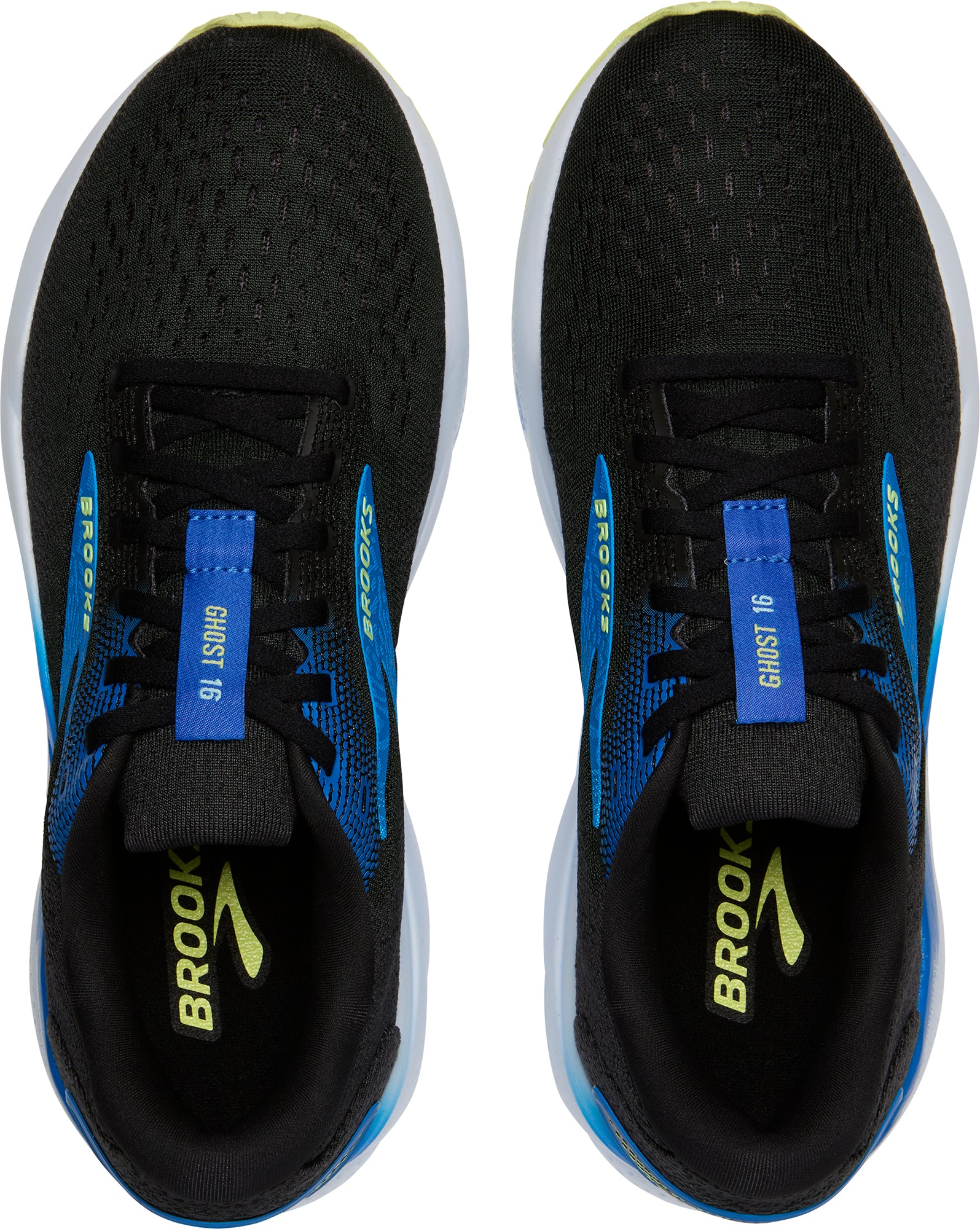 Brooks Ghost 16 Mens Running Shoes - Black - Image 4