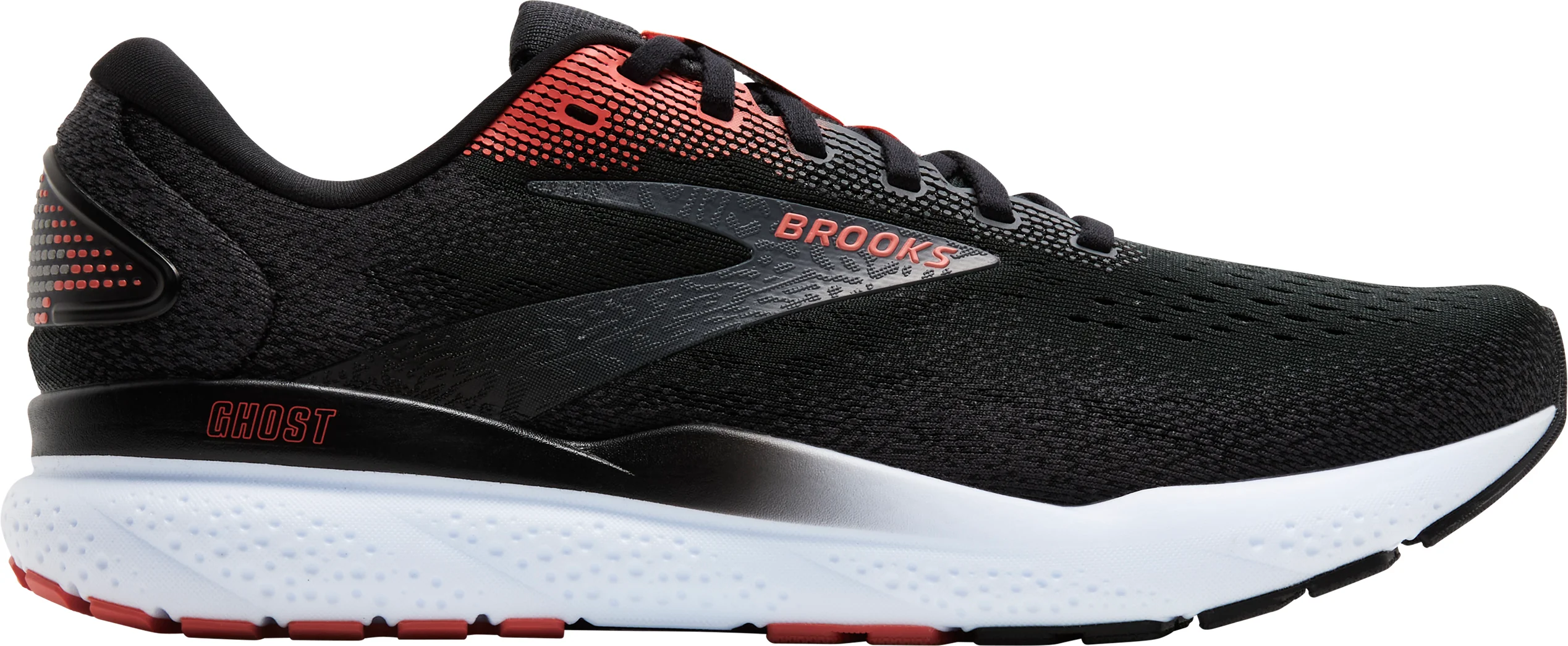 Brooks Ghost 16 Mens Running Shoes - Black