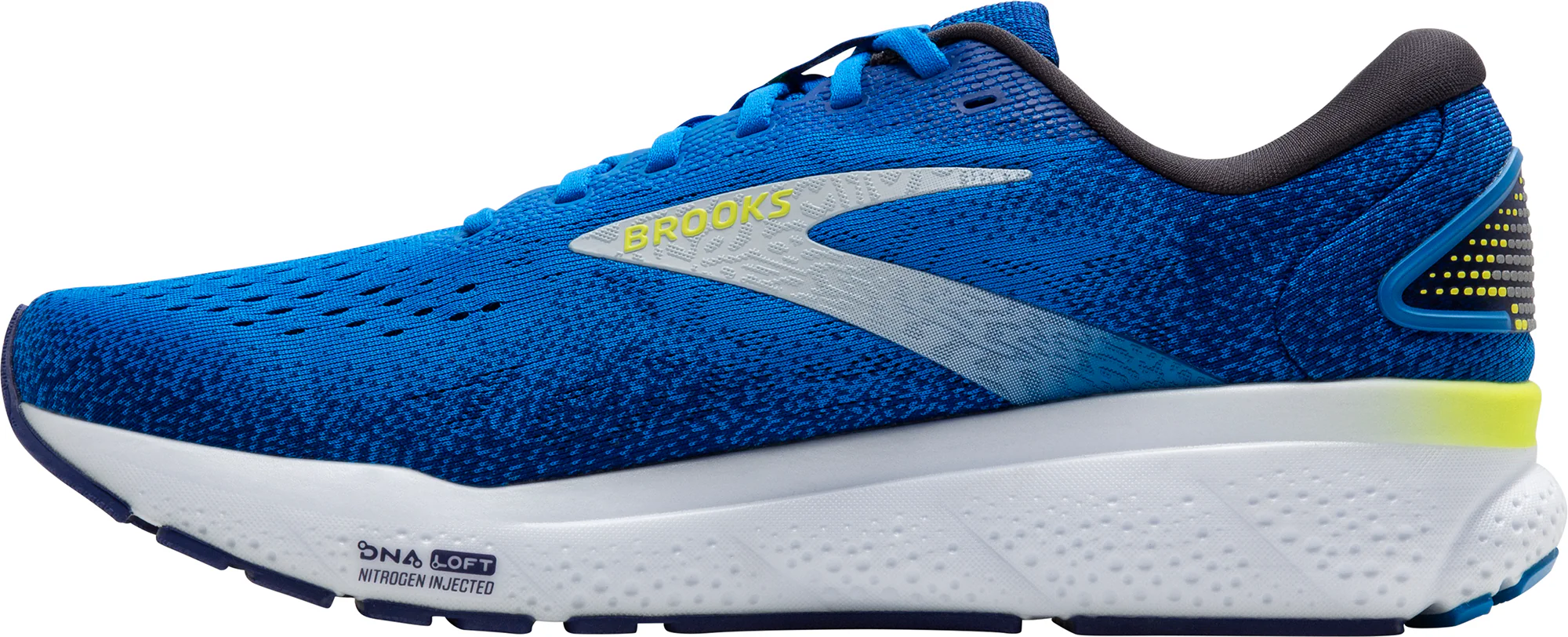 Brooks Ghost 16 Mens Running Shoes - Blue - Image 3
