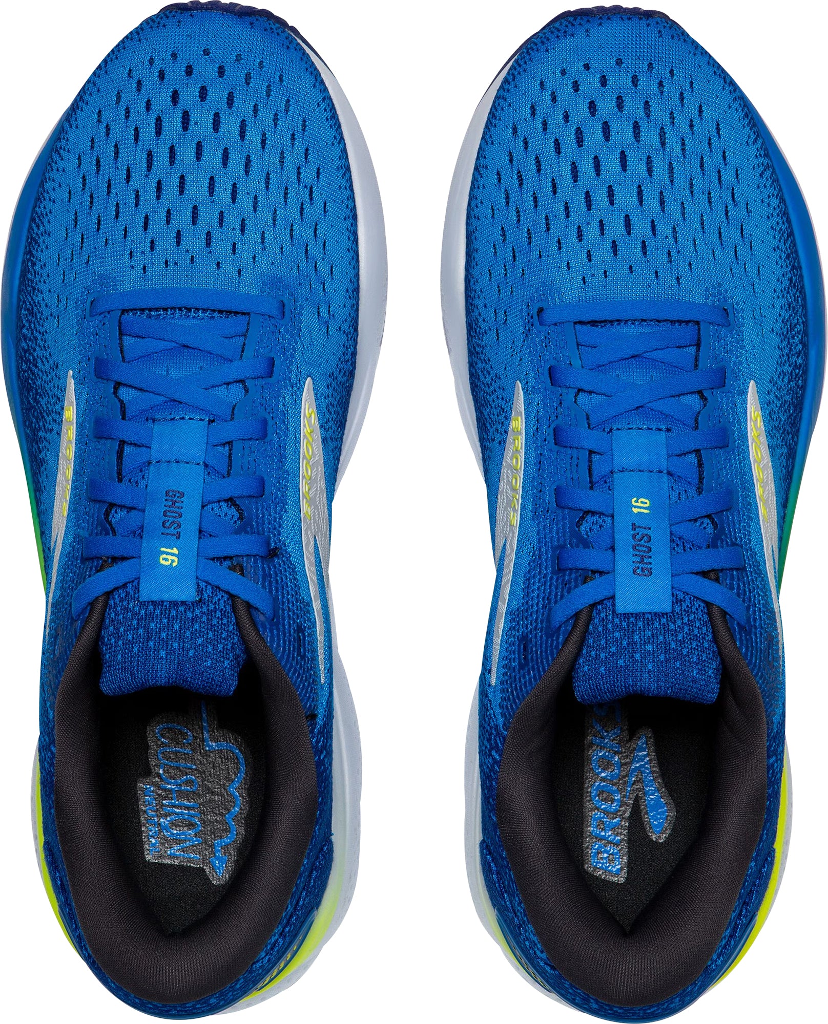 Brooks Ghost 16 Mens Running Shoes - Blue - Image 4