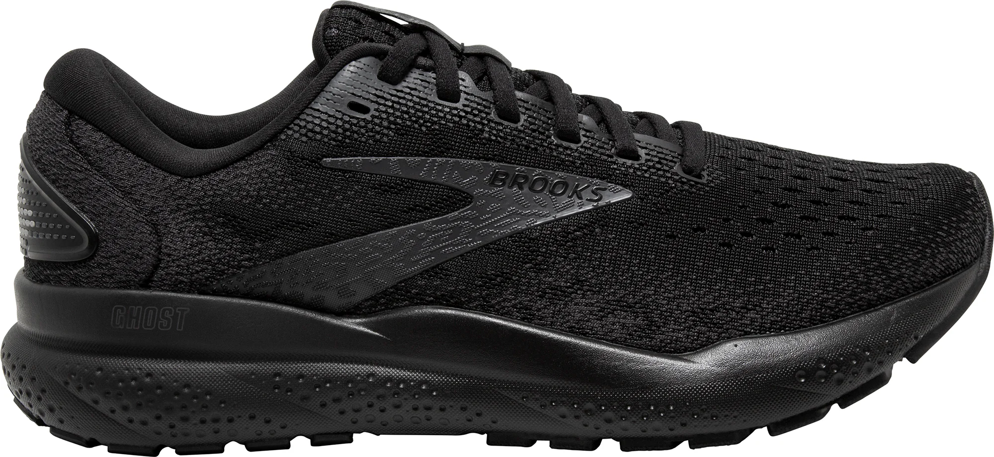 Brooks Ghost 16 NARROW FIT Mens Running Shoes - Black