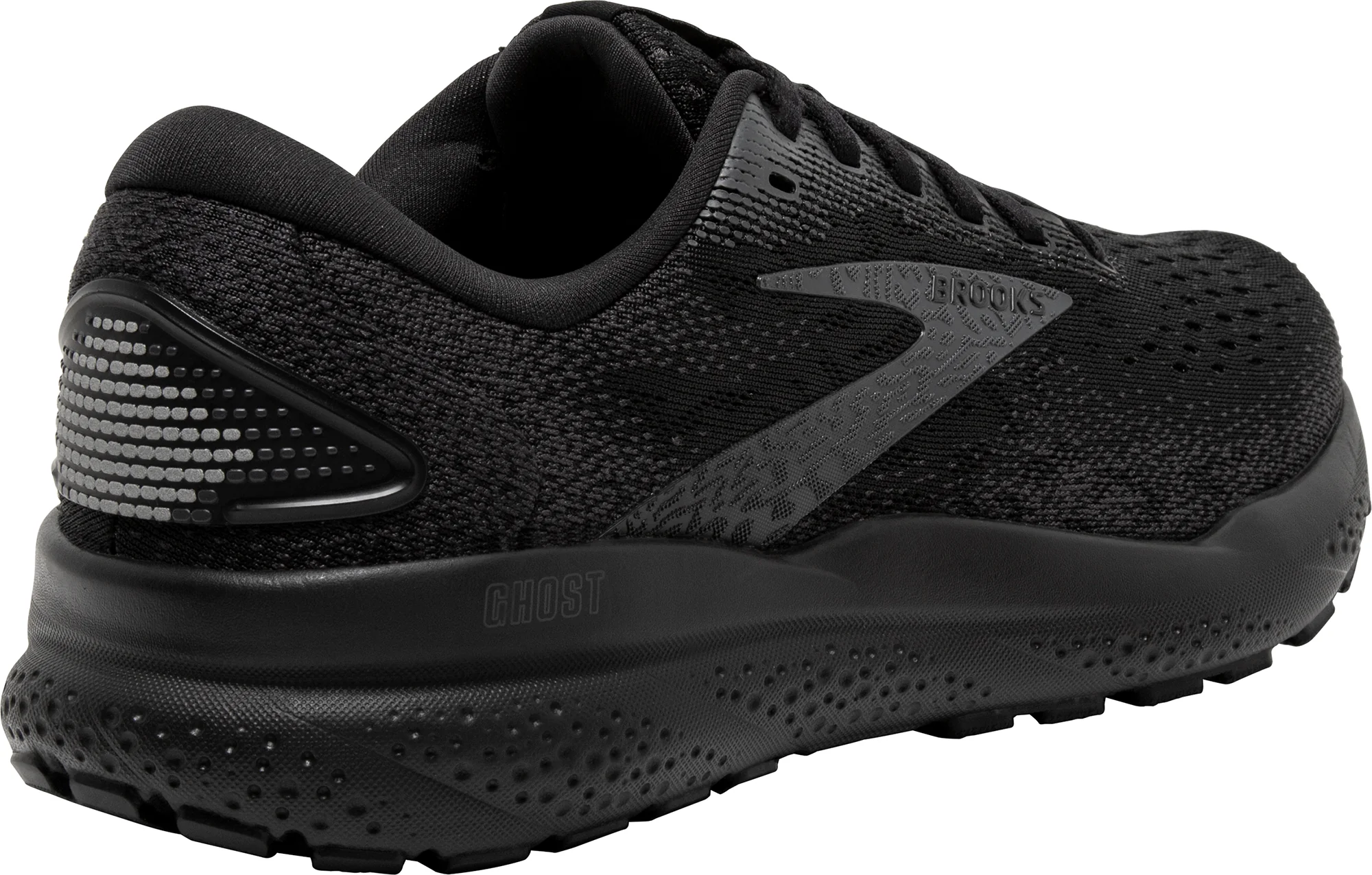 Brooks Ghost 16 NARROW FIT Mens Running Shoes - Black - Image 5