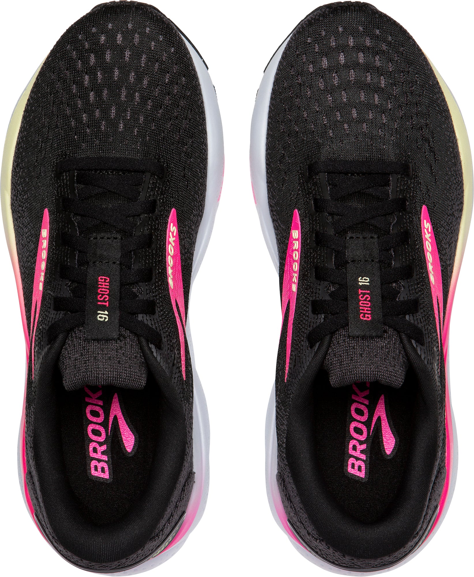 Brooks Ghost 16 NARROW FIT Womens Running Shoes - Black - Image 4