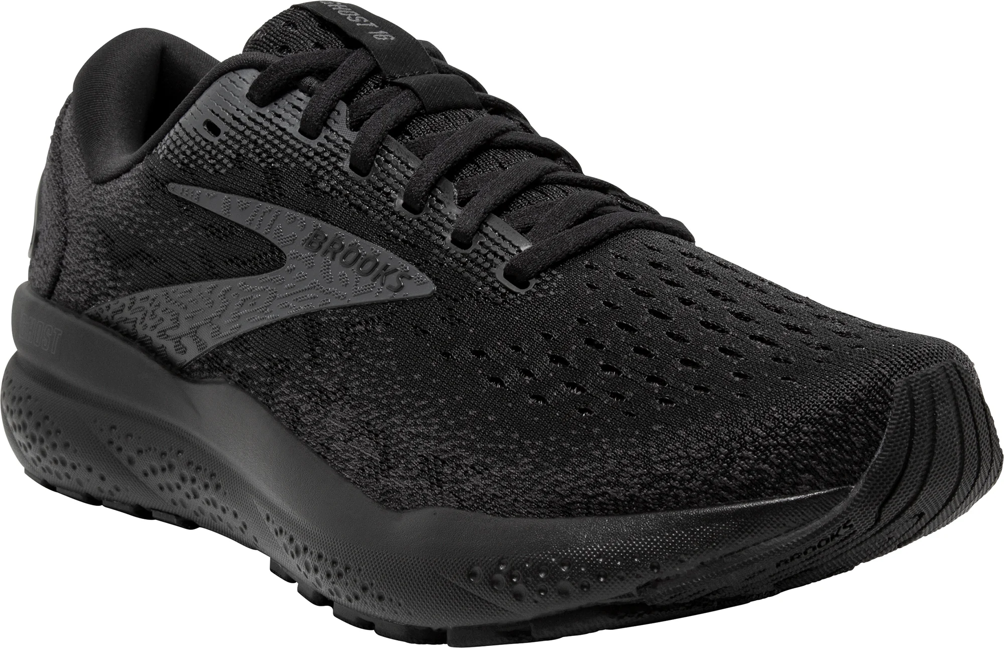 Brooks Ghost 16 NARROW FIT Womens Running Shoes - Black - Image 6
