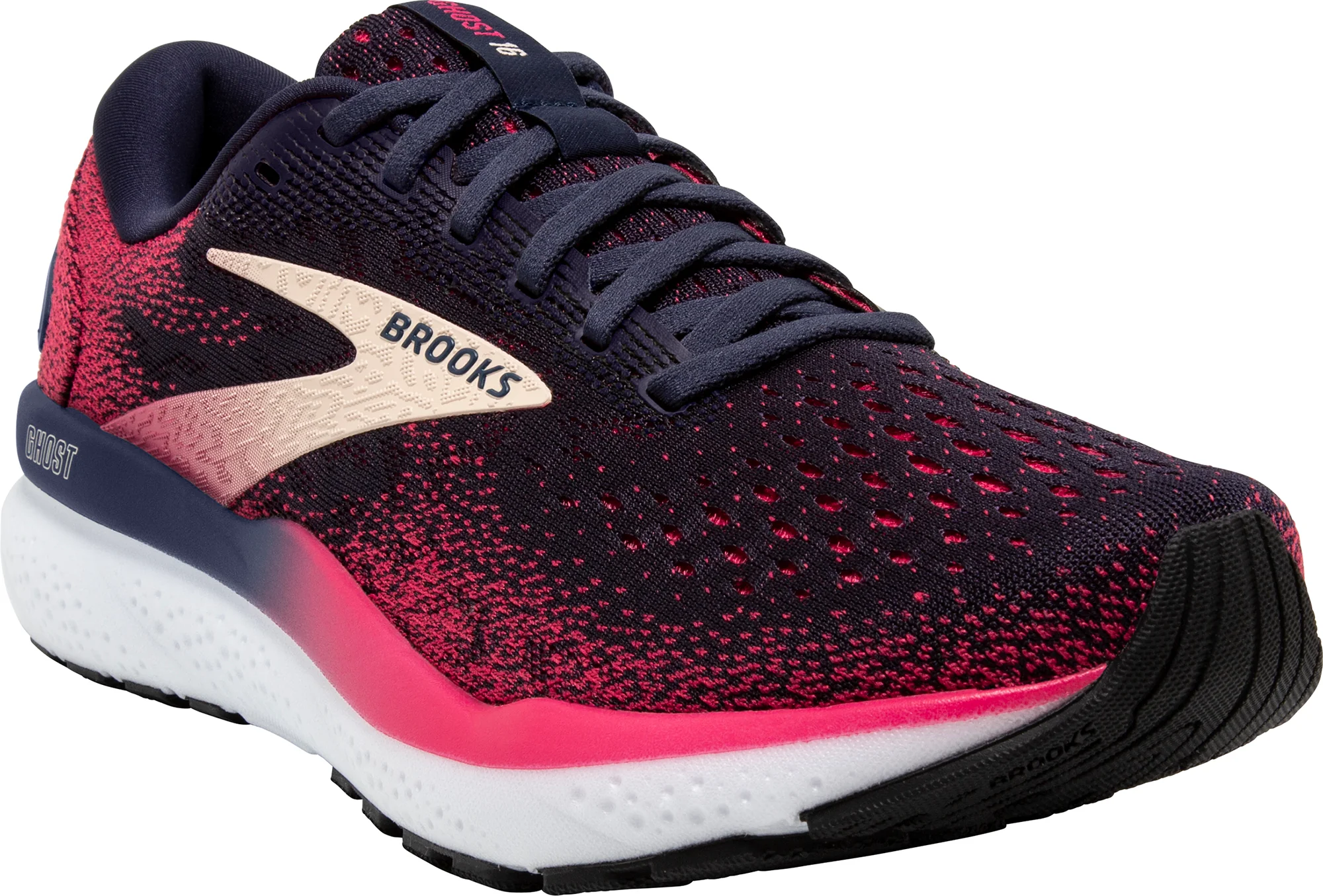 Brooks Ghost 16 Womens Running Shoes - Blue - Image 6