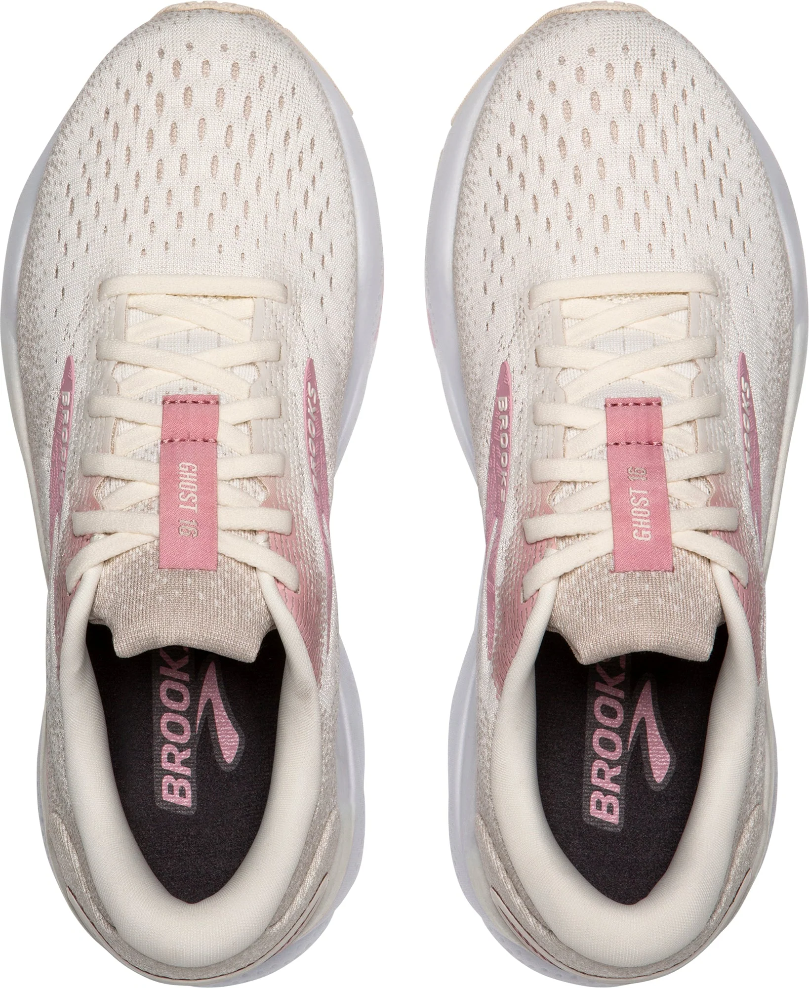 Brooks Ghost 16 Womens Running Shoes - Pink - Image 4