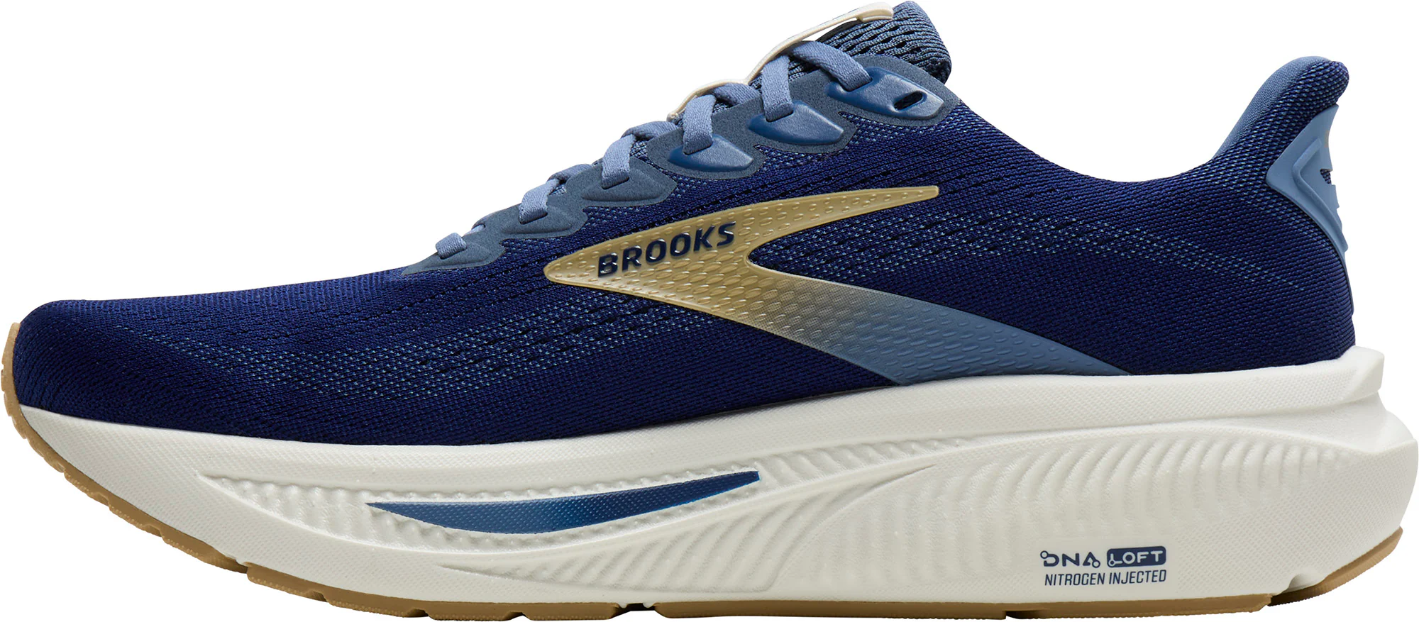 Brooks Ghost 17 Mens Running Shoes - Blue - Image 3