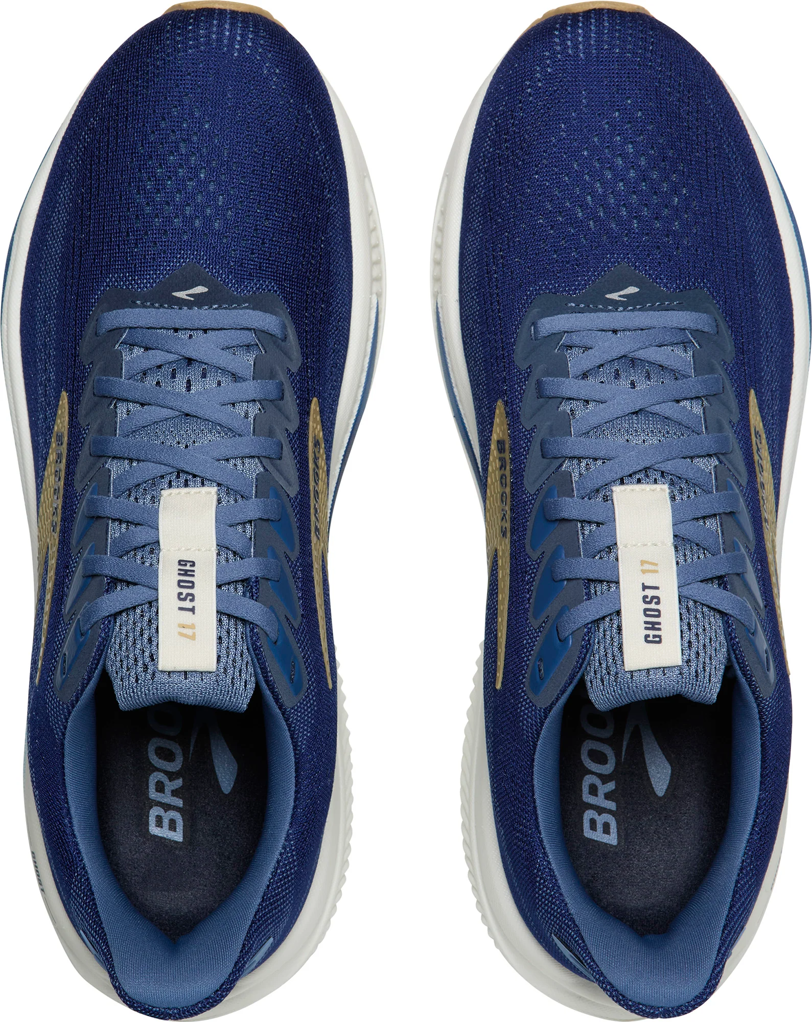 Brooks Ghost 17 Mens Running Shoes - Blue - Image 4