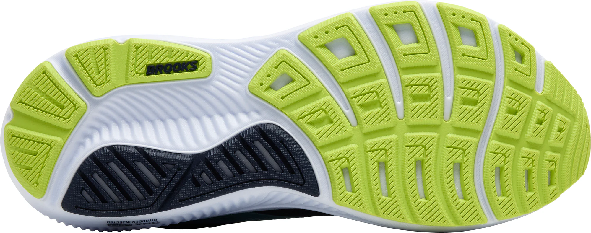 Brooks Ghost 17 Mens Running Shoes - Blue - Image 2