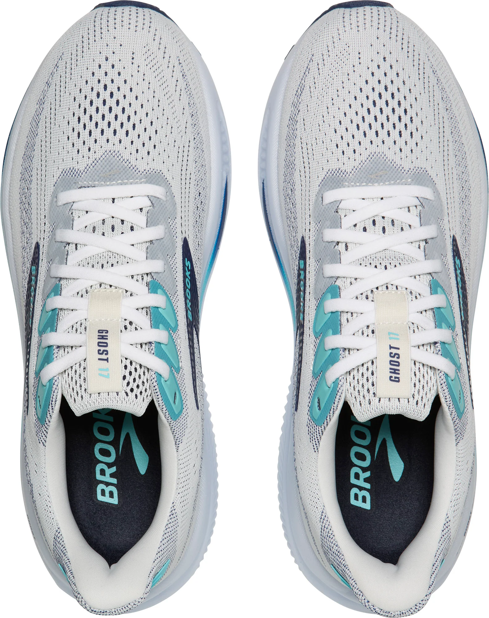 Brooks Ghost 17 Mens Running Shoes - Grey - Image 4