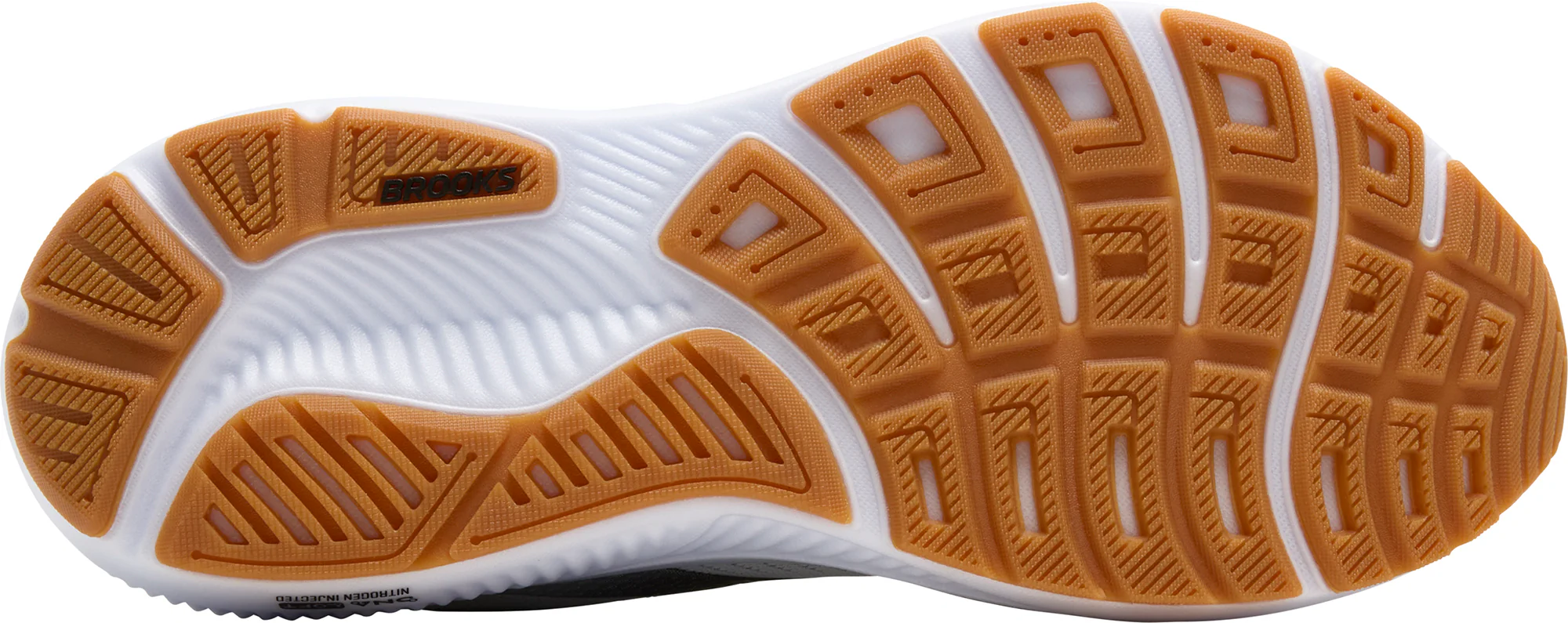 Brooks Ghost 17 Mens Running Shoes - White - Image 2