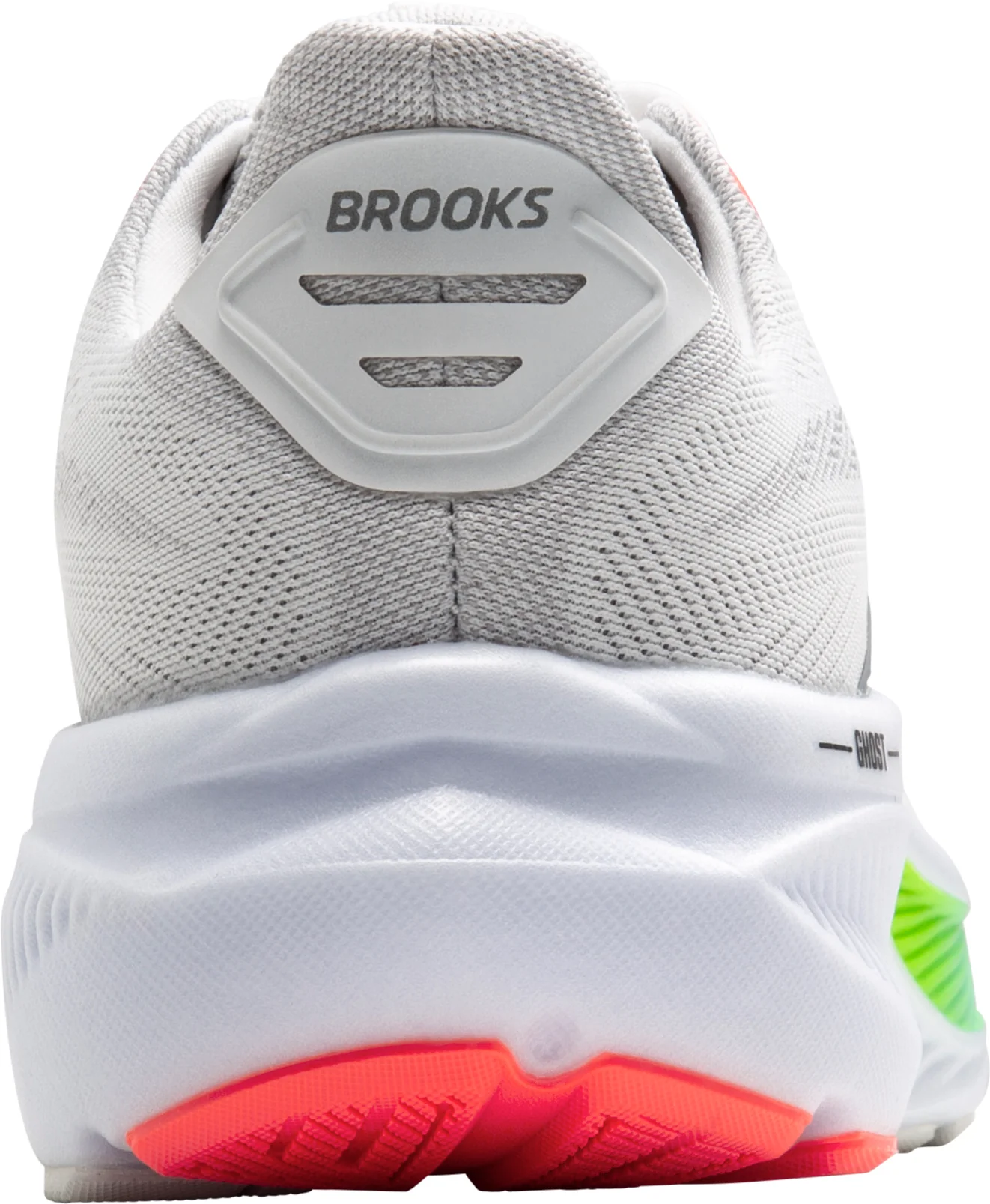Brooks Ghost 17 Mens Running Shoes - White - Image 5