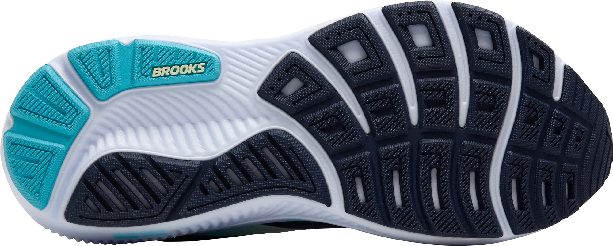 Brooks Ghost 17 WIDE FIT Womens Running Shoes - Blue - Image 2