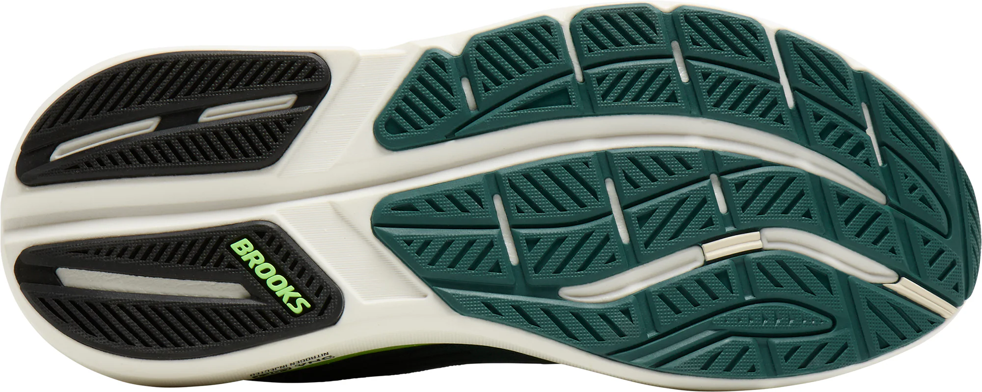 Brooks Ghost Max 3 Mens Running Shoes - Green - Image 2