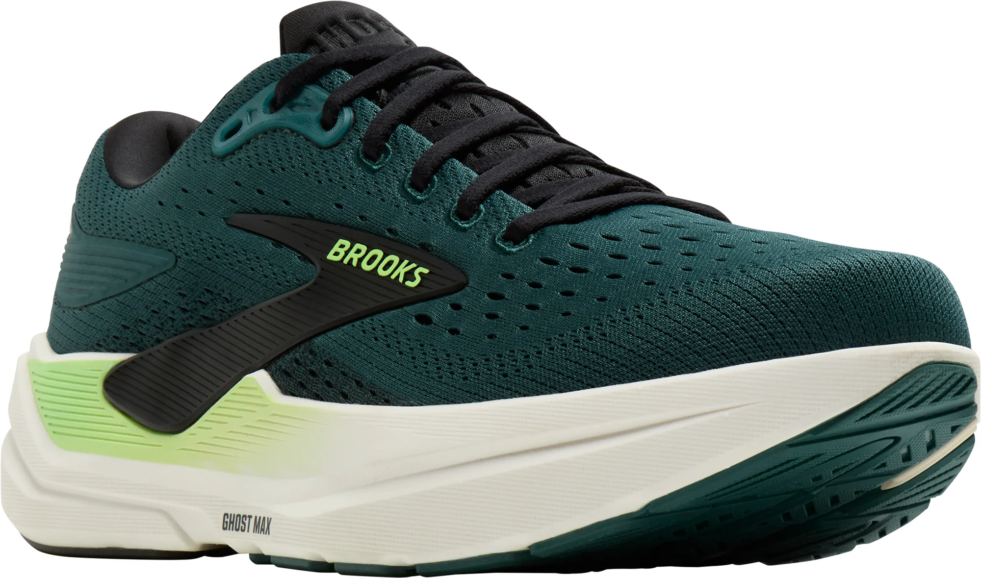 Brooks Ghost Max 3 Mens Running Shoes - Green - Image 6