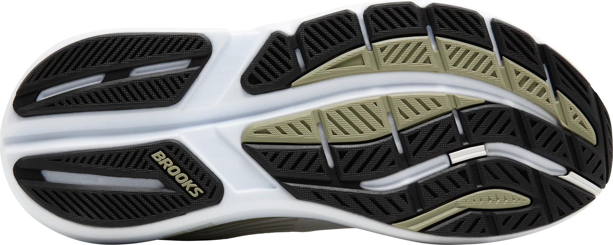 Brooks Ghost Max 3 WIDE FIT (2E) Mens Running Shoes - White - Image 2