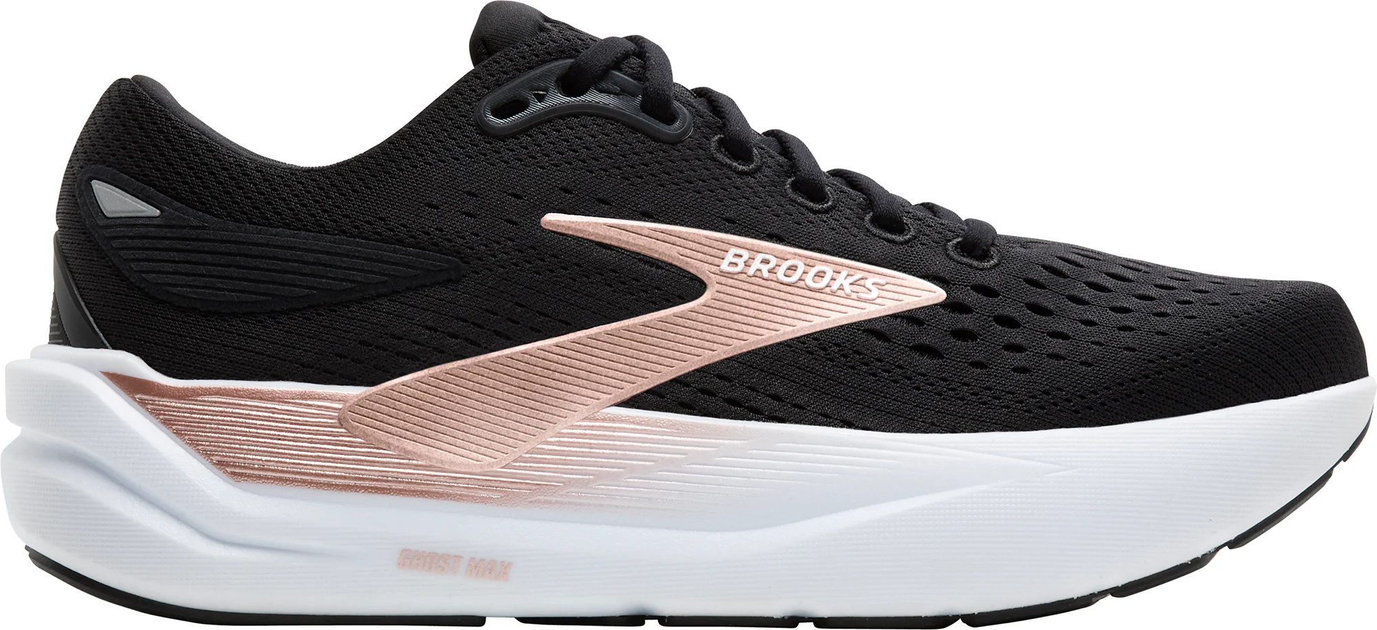 Brooks Ghost Max 3 WIDE FIT Womens Running Shoes - Black