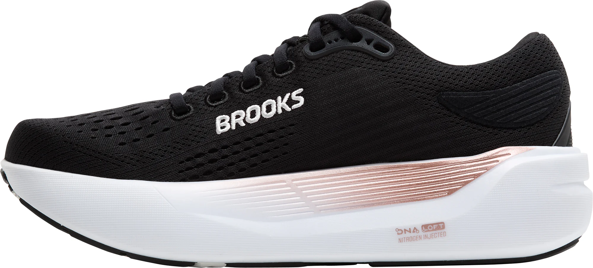 Brooks Ghost Max 3 WIDE FIT Womens Running Shoes - Black - Image 3
