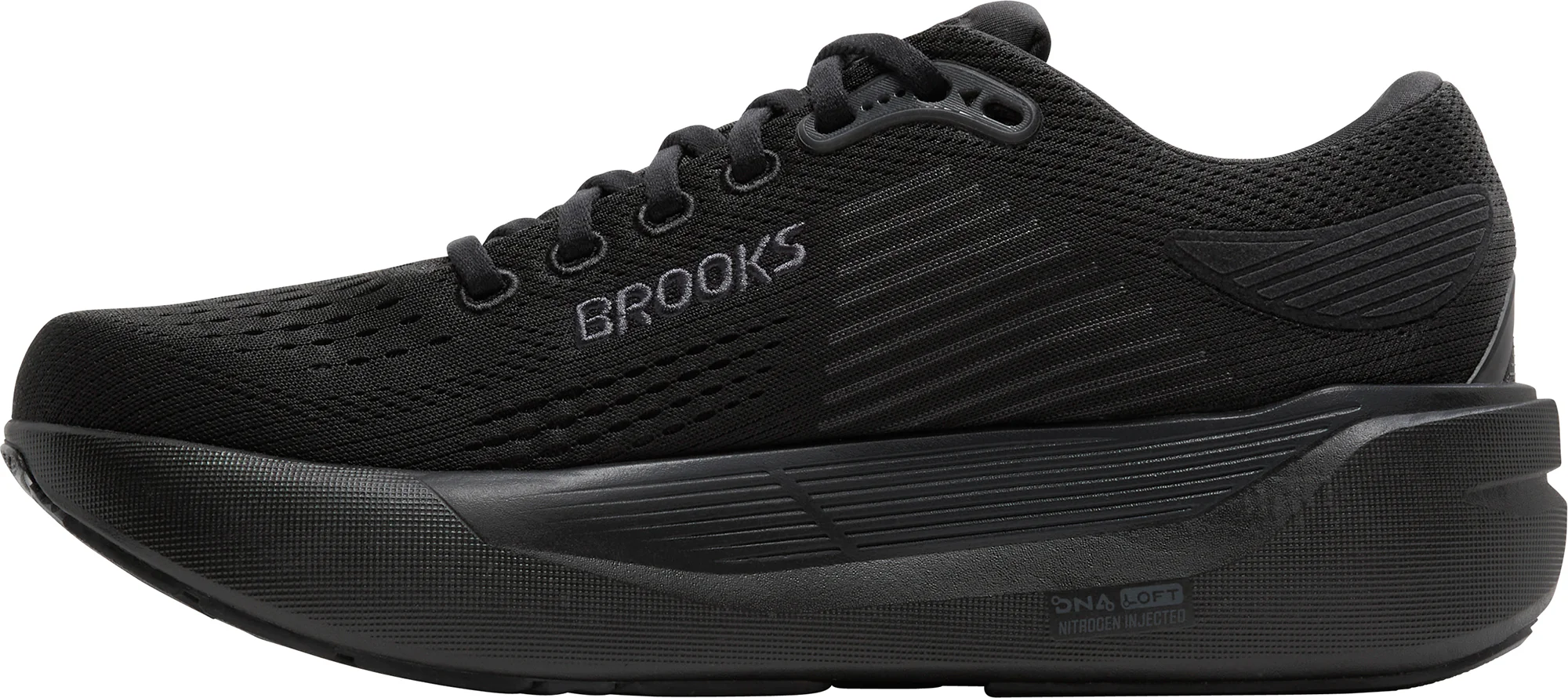Brooks Ghost Max 3 Womens Running Shoes - Black - Image 3