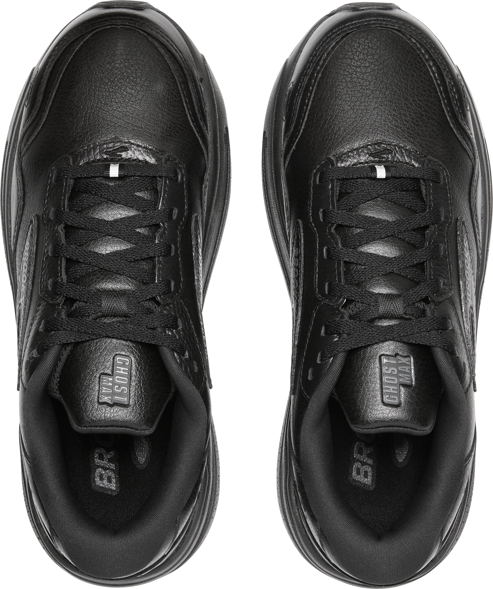 Brooks Ghost Max L Mens Walking Shoes - Black - Image 4