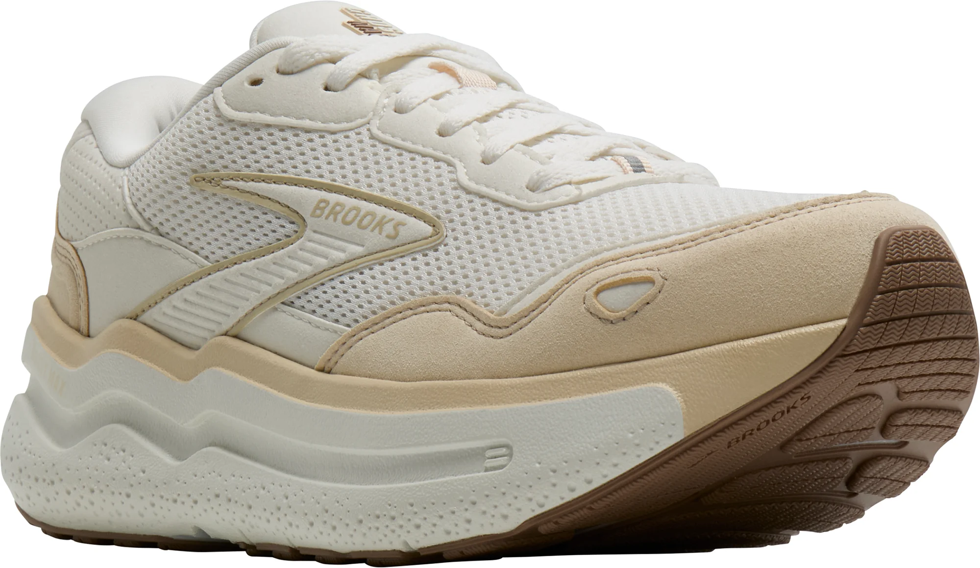 Brooks Ghost Max SE Womens Walking Shoes - Cream - Image 6