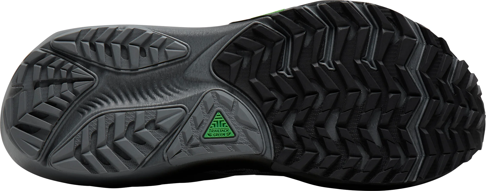 Brooks Ghost Trail Mens Running Shoes - Grey - Image 2