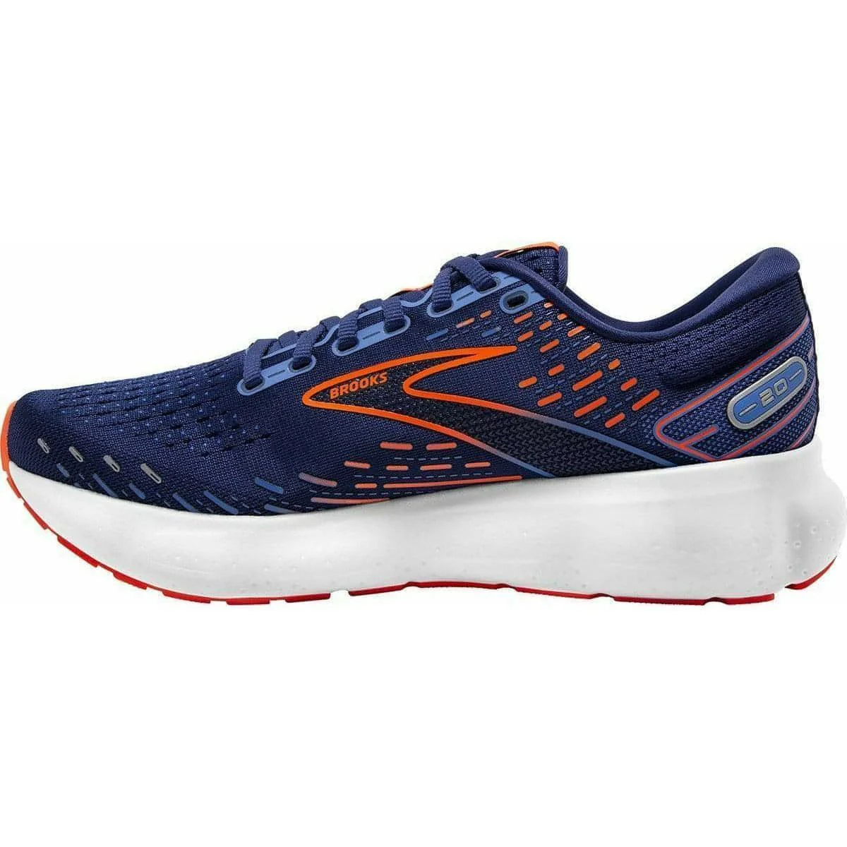 Brooks Glycerin 20 Mens Running Shoes - Blue - Image 3