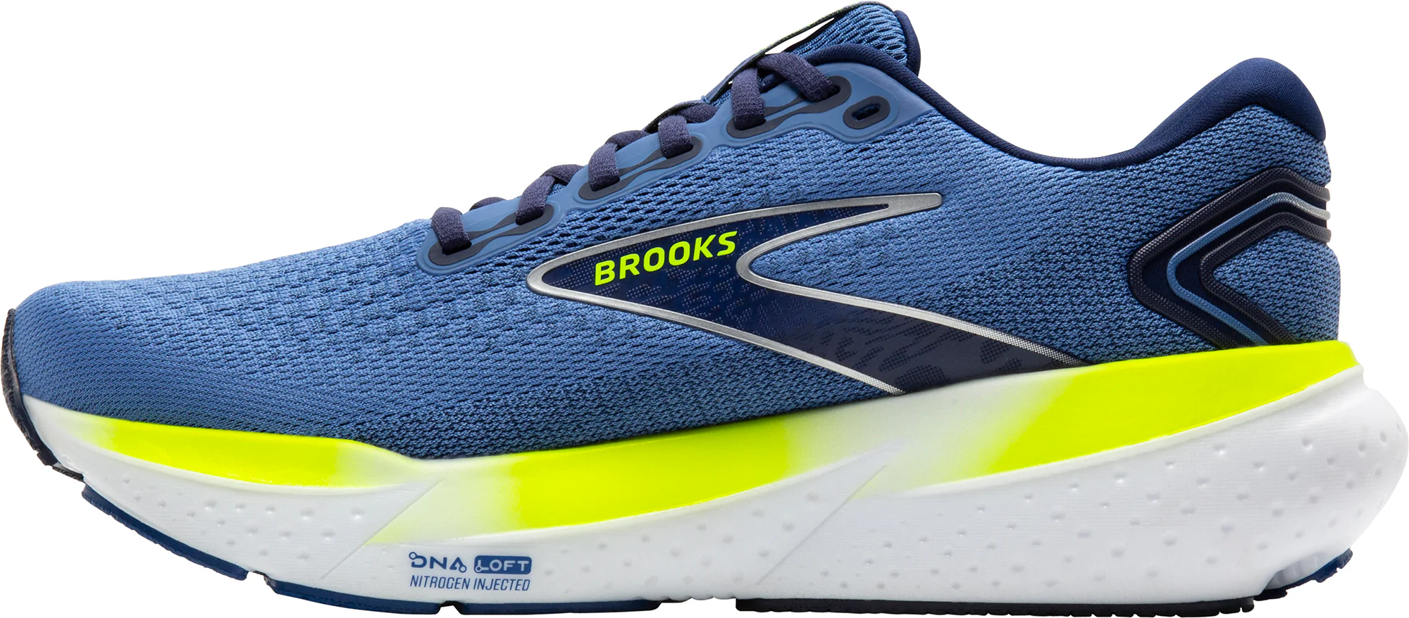 Brooks Glycerin 21 Mens Running Shoes - Blue - Image 3