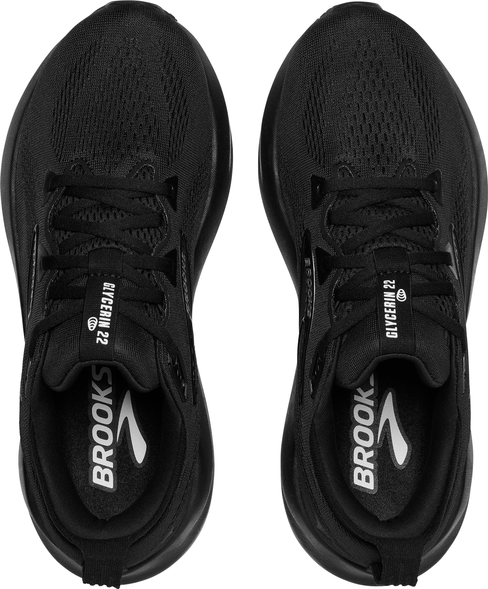Brooks Glycerin 22 Mens Running Shoes - Black - Image 4