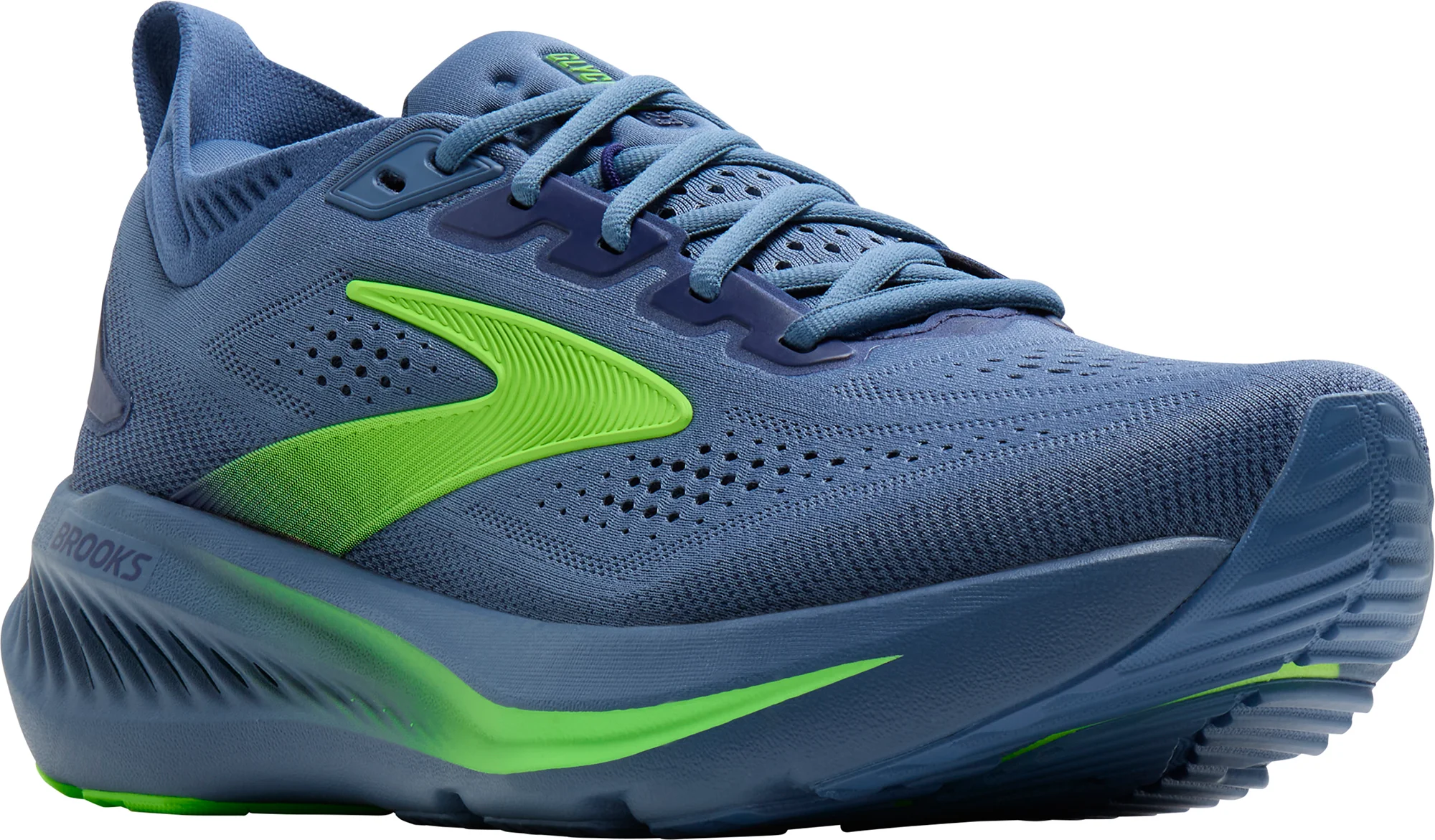 Brooks Glycerin 23 Mens Running Shoes - Blue - Image 6