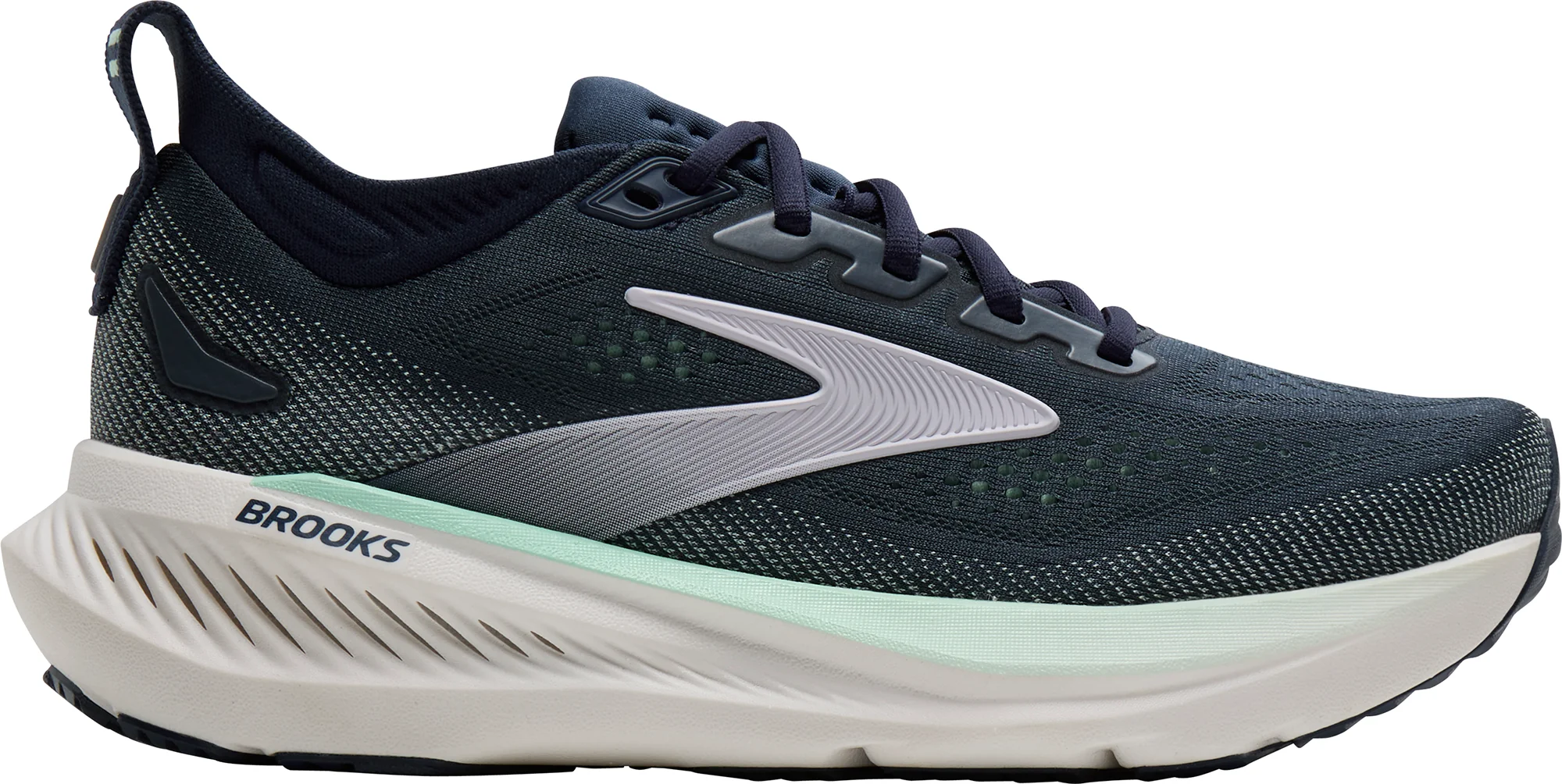 Brooks Glycerin 23 WIDE FIT Womens Running Shoes - Blue