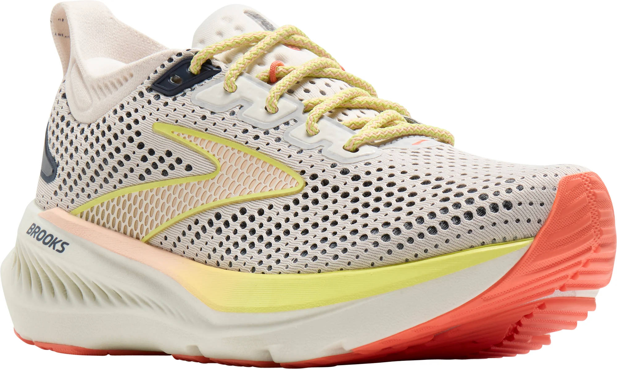 Brooks Glycerin 23 Womens Running Shoes - Cream - Image 6
